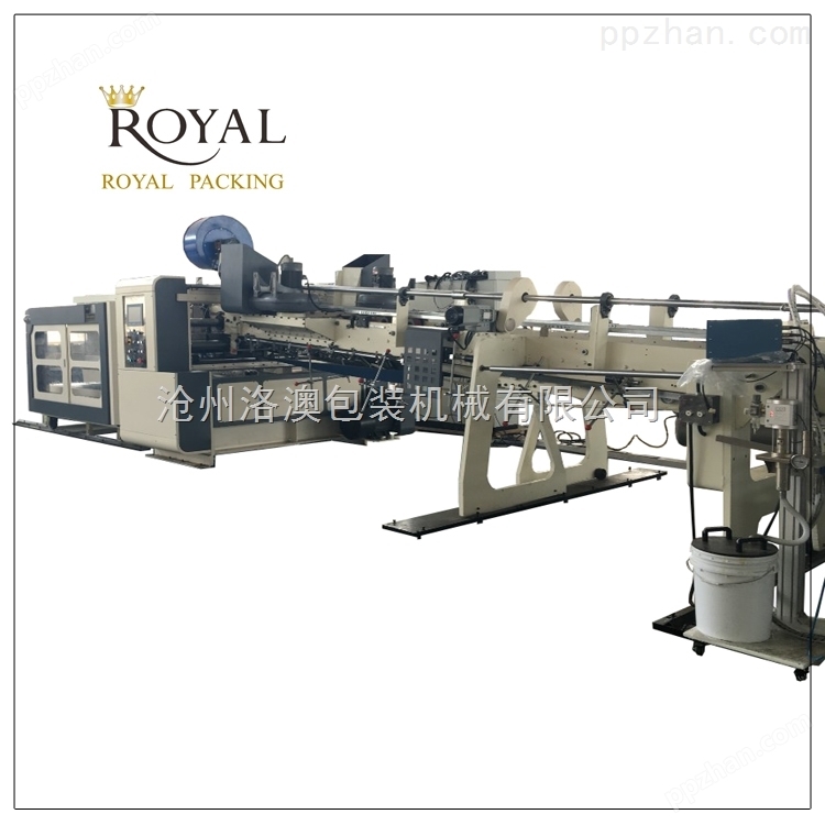 供应 优质纸箱机械 纸箱生产设备 全自动下折式粘箱机