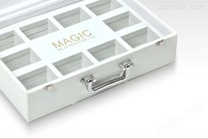 magic化妆品皮盒提手-宏仕达包装