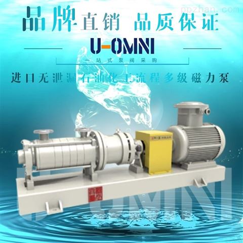 进口无泄漏石油化工流程多级磁力泵-欧姆尼