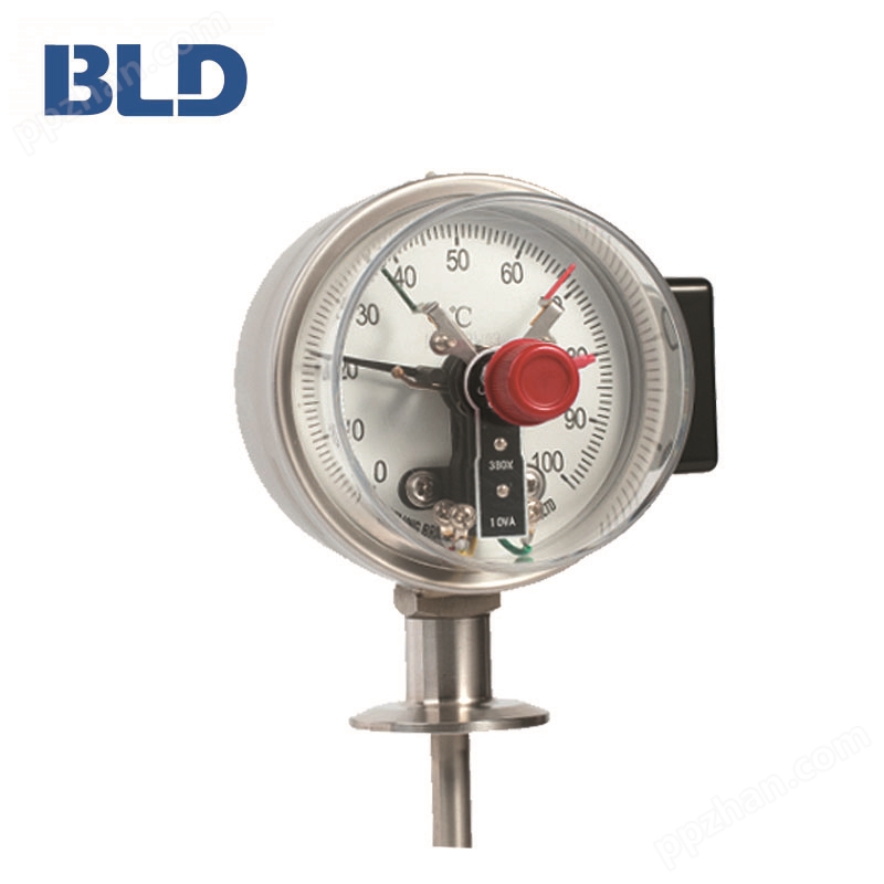 布莱迪BLD 卫生型径向安装带电接点双金属温度计