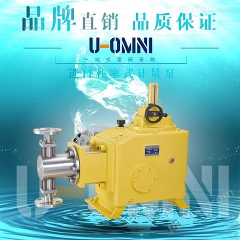 美国进口柱塞式计量泵-欧姆尼U-OMNI