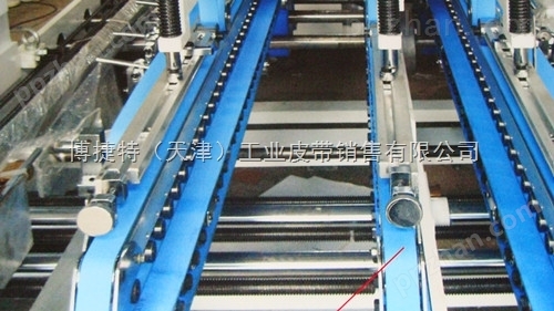 廊坊印刷皮带厂家定做两面蓝糊盒机皮带 纸箱机绿胶