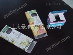 白底白板纸彩盒 包装纸盒印刷 上海彩印包装厂